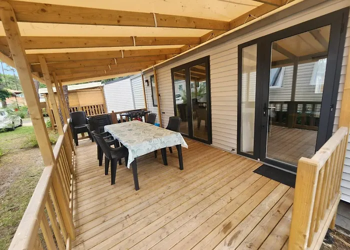 Campingplatz Mobilhome 3ch 2sdb Climatise *